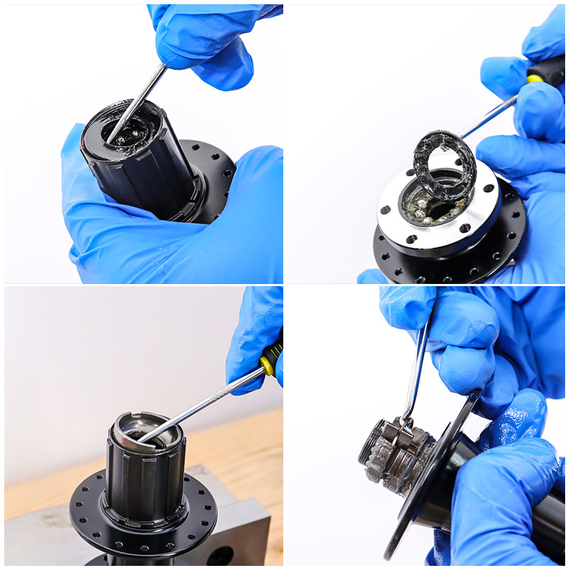 MUQZI Bike Pick konks tööriist kahvli õlitihendi jaoks O-rõngas vedrude tõmmitsa eemaldaja MTB maantee jalgratta rummu vabahub kere eemaldamise tööriist