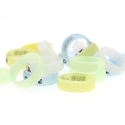 10 tk helendav rõngas õngeritva käepideme kaitseümbris Libisemisvastane rõngas silikoonist rõngas ridva stopprõngas O-rõngas kalastustarvikud