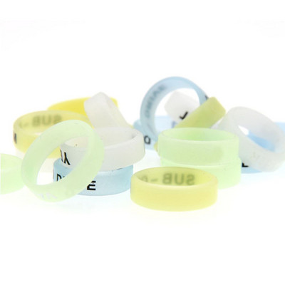 10 tk helendav rõngas õngeritva käepideme kaitseümbris Libisemisvastane rõngas silikoonist rõngas ridva stopprõngas O-rõngas kalastustarvikud