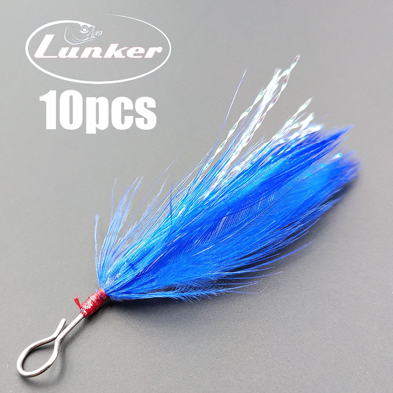 Lunker sulg 10tk isetehtud materjalist tarvikud värvilised trollingõngad kalapüügi landid lusikas popper minnow vänt söödad metallist rakised