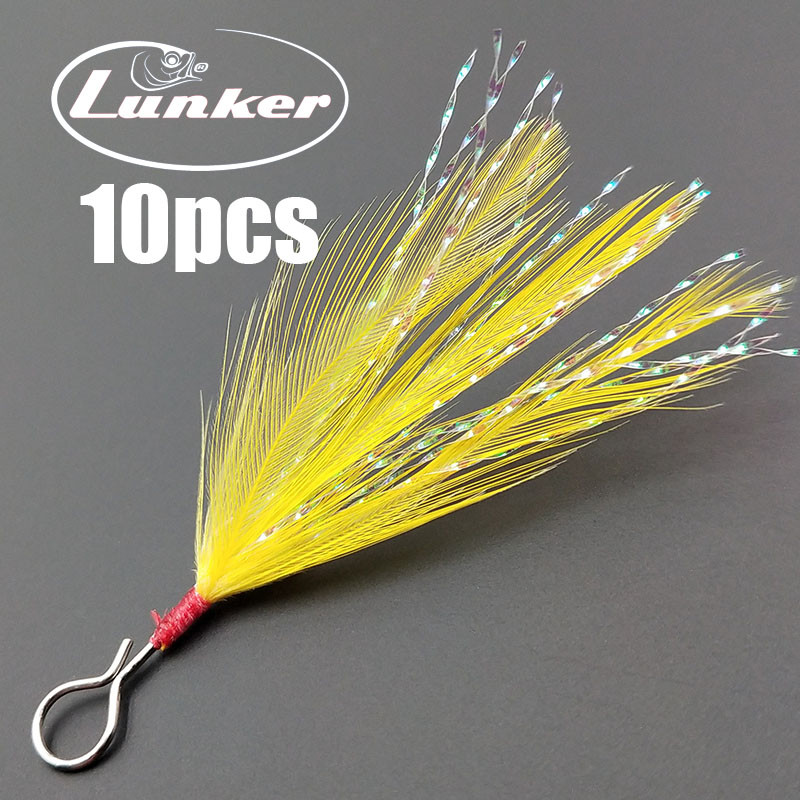 Lunker sulg 10tk isetehtud materjalist tarvikud värvilised trollingõngad kalapüügi landid lusikas popper minnow vänt söödad metallist rakised