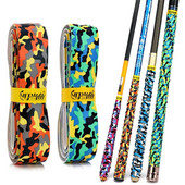 11m/2m veekindlad õngeritvad Aksessuaarid Kamuflaaživärvi libisemisvastane teip Higipael Kuumuskahanev mähis reketi käepidemed