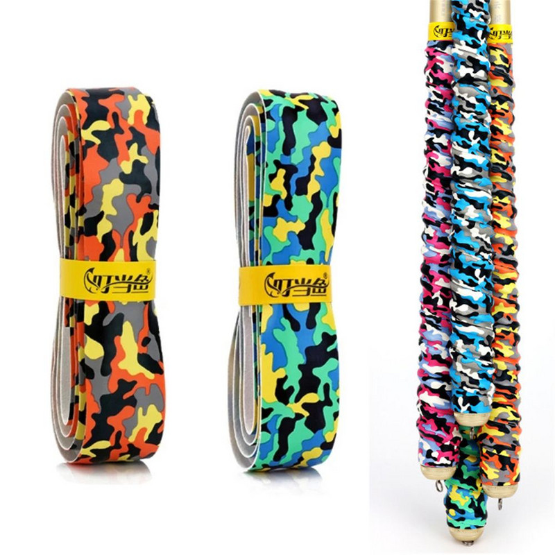 11m/2m veekindlad õngeritvad Aksessuaarid Kamuflaaživärvi libisemisvastane teip Higipael Kuumuskahanev mähis reketi käepidemed