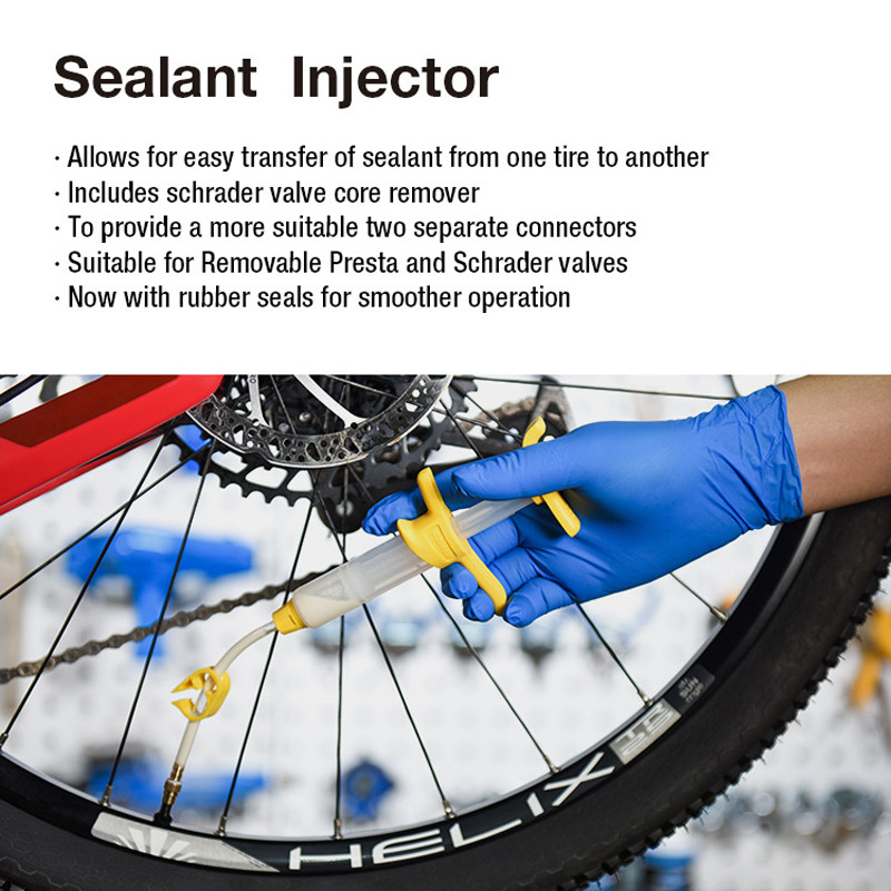 EZmtb velosipēda bezcauruļu riepu hermētiķa inžektora šļirce Presta Schrader vārsta serdes noņemšanas rīks motociklam