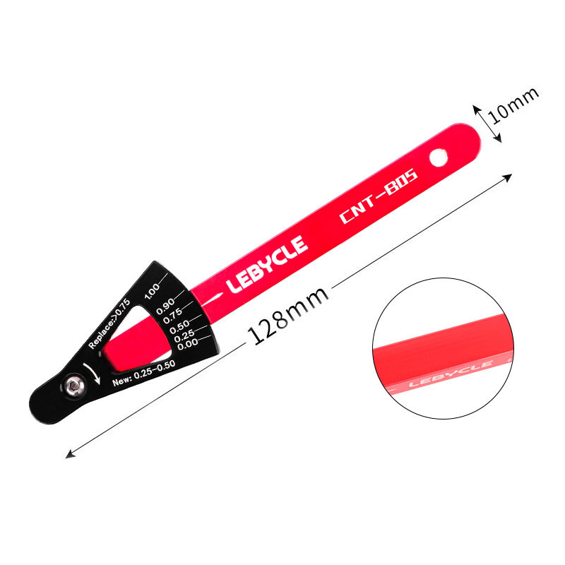 Maastikuratta keti mõõtejoonlaua kulumise indikaator Maanteeratta keti venituse tuvastamise pidurisadul tööriist Jalgrattatarvikud