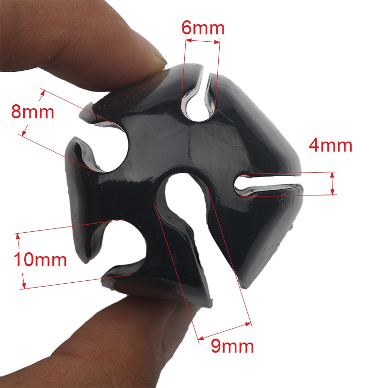 1 tk Kummist õngeritva kaitsemunahoidja Professionaalne kalastuskepi stopperiga tõmbehoidik merevee kalatarvete varustus