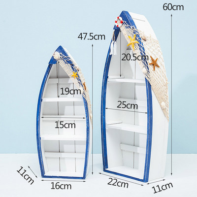 Dekoratyvinė lentyna laivui