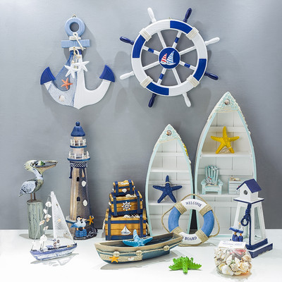 Dekoratyvinė lentyna laivui