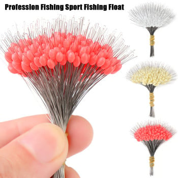 300 τμχ Silicon Space Bean Float Fishing Bobber Σύνδεσμος σιλικόνης Anti-Strand Stopper Αξεσουάρ ψαρέματος πετονιάς ψαρέματος