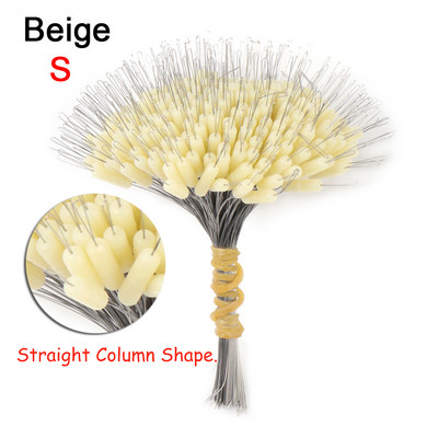 300 tk Silicon Space Bean Float Fishing Bobber Silicone Anti-Stopper Connector õngenööri takistuse kalapüügi tarvik