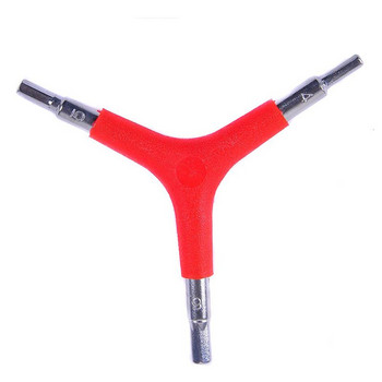 Y-образен шестограмен ключ за велосипед Вътрешен шестограм ключове 4 mm 5 mm 6 mm MTB шосеен велосипед Колоездене шестограмни ключове Инструменти