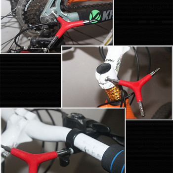 Y Shape Bike Allen Wrench Εσωτερικά εξάγωνα κλειδιά 4mm 5mm 6mm MTB Road Bicycle Cycling Hex Key Tools