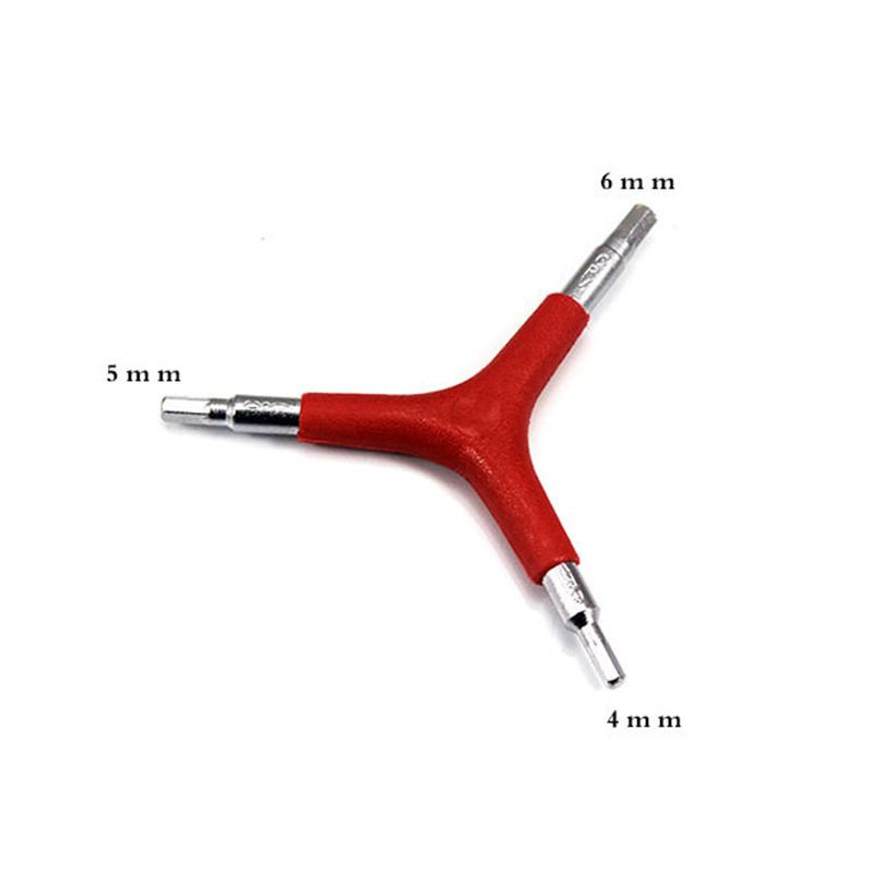 Y alakú kerékpár imbuszkulcs belső imbuszkulcsok 4 mm-es 5 mm-es 6 mm-es MTB országúti kerékpáros kerékpáros hatlapfejű szerszámok