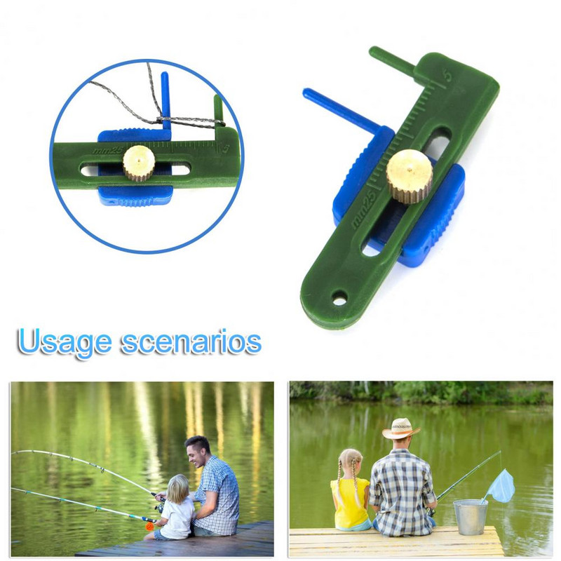 Kaasaskantav reguleeritava silmusega kalibreerimissõlm söödapeibutis õngenööri püügitarvikud