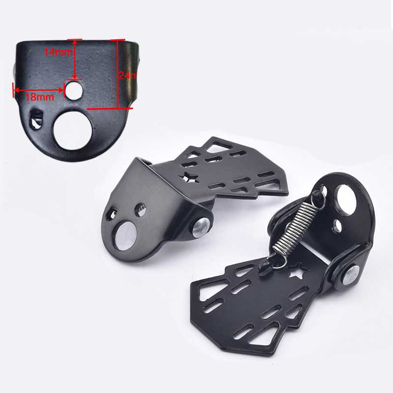 1 pár kerékpár hátsó összecsukható pedál országúti mangán acél összecsukható lábtartók kerékpáros tartozékok hátsó kerék emberes kerékpár lábpedál