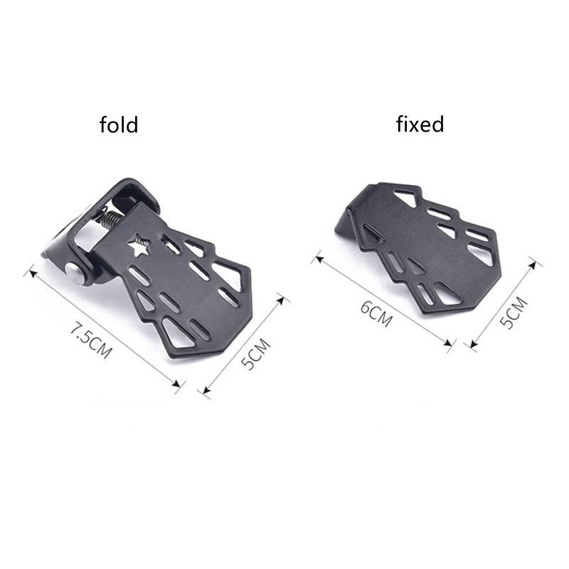1 pár kerékpár hátsó összecsukható pedál országúti mangán acél összecsukható lábtartók kerékpáros tartozékok hátsó kerék emberes kerékpár lábpedál