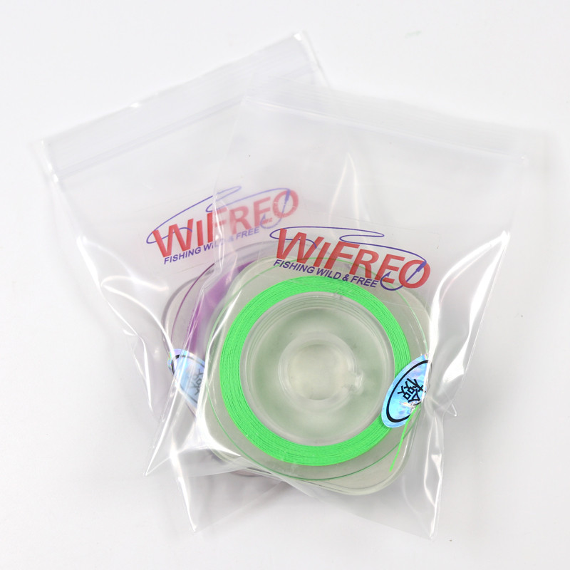 Wifreo 50m/spool 200D Bright Color botcsomagoló pamut cérna Baitcast / Fly horgászbot építő botjavító zsinórhoz