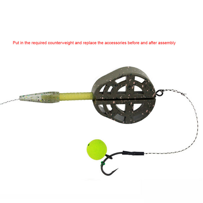 1-10db 25g/35g Inline Method Feeder Csalidobó Csali Plumb Pontyhorgász Feeder Penész Cink ötvözet Pesca Iscas horgászfelszerelés
