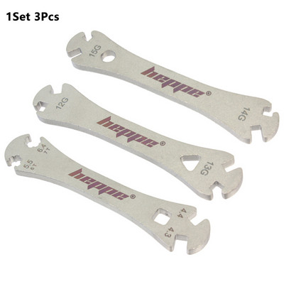 HEPPE kerékpárküllő csavarkulcs kerékpár felni kerék küllők csavarkulcs rozsdamentes acél rögzítés korrekciós eszköz kerékpárjavító szerszám