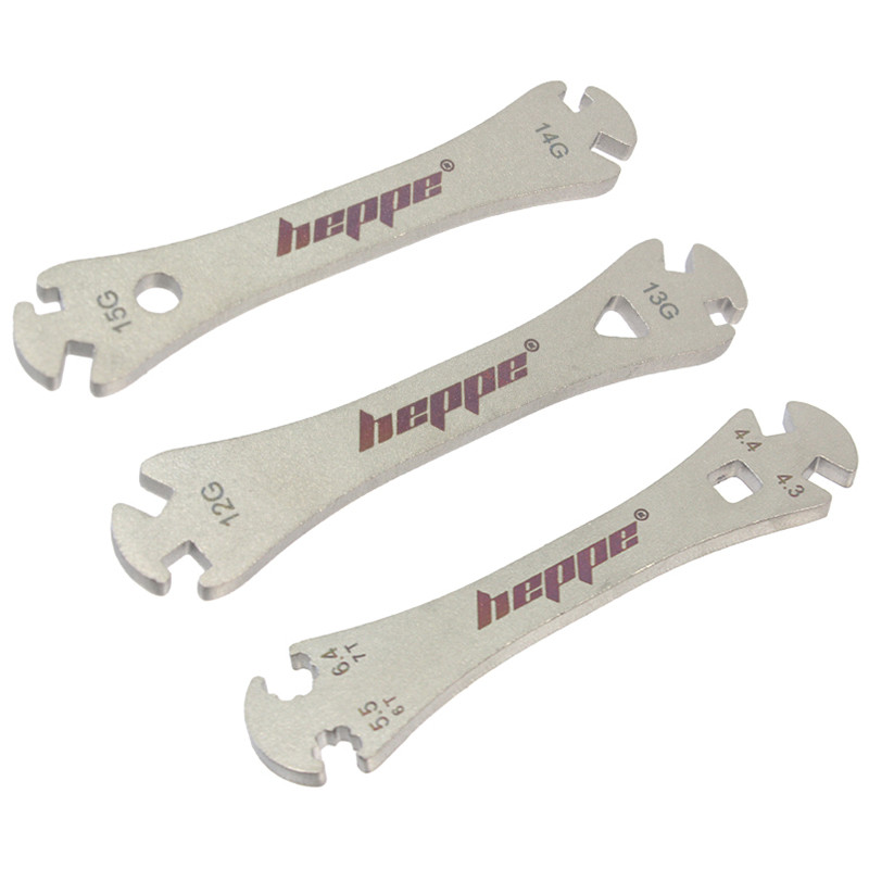 HEPPE kerékpárküllő csavarkulcs kerékpár felni kerék küllők csavarkulcs rozsdamentes acél rögzítés korrekciós eszköz kerékpárjavító szerszám