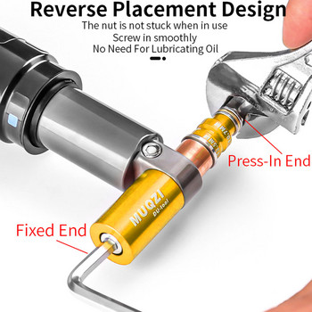 MTB втулка на заден амортисьор Инструмент за отстраняване на велосипед Монтаж на втулка на амортисьори Инструмент за ремонт на велосипеди Аксесоари за велосипеди
