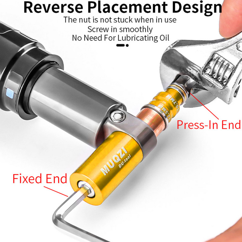 MTB tagumise amortisaatori puks Jalgratta eemaldamise paigaldus Amortisaatorite puks Jalgrattaparandustööriist Jalgrattatarvikud