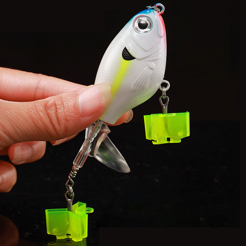 50 db/doboz Könnyű kiegészítők résekkel, ujjakkal Szerszám Tartós védősapkák Horogkihorgas fedő Biztonsági Treble Fish Tool