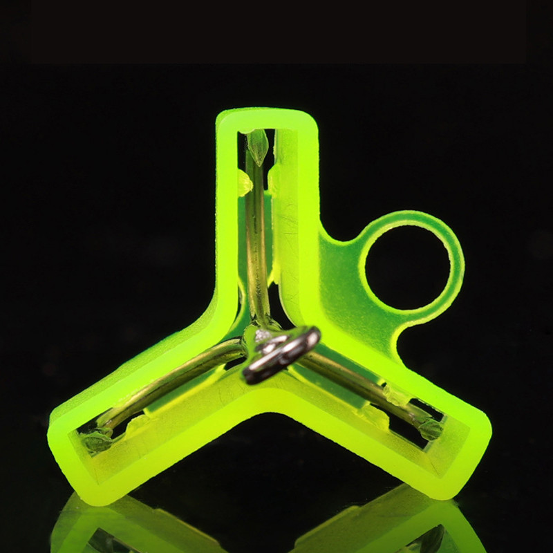 50 db/doboz Könnyű kiegészítők résekkel, ujjakkal Szerszám Tartós védősapkák Horogkihorgas fedő Biztonsági Treble Fish Tool