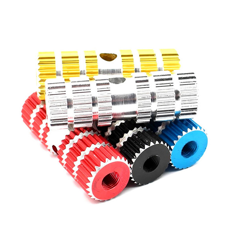 1 pora dviračių pedalų ašies pėdų atramos kaiščiai neslystantys aliuminio lydinio BMX kalnų dviračių dviračių dviračiai priekinis galinis pedalas