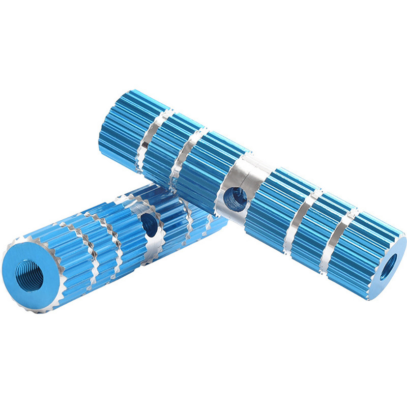 1 pora dviračių pedalų ašies pėdų atramos kaiščiai neslystantys aliuminio lydinio BMX kalnų dviračių dviračių dviračiai priekinis galinis pedalas