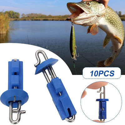 Iscas Tackle Tools Jauns daudzfunkcionāls Breakaway Style Splash Down Solo Hook Bait Clip Bait Release Clip Sea Makšķerēšana