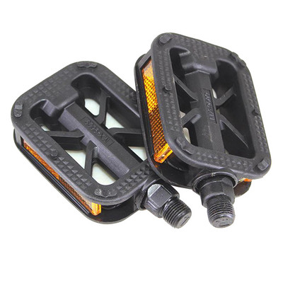 Bicycle Pedals Ultralight Flat Platform Bike Pedals for Mountain Bike 9/16 Inch 1/2 Inch Cycling Sealed DU Bearing Pedals