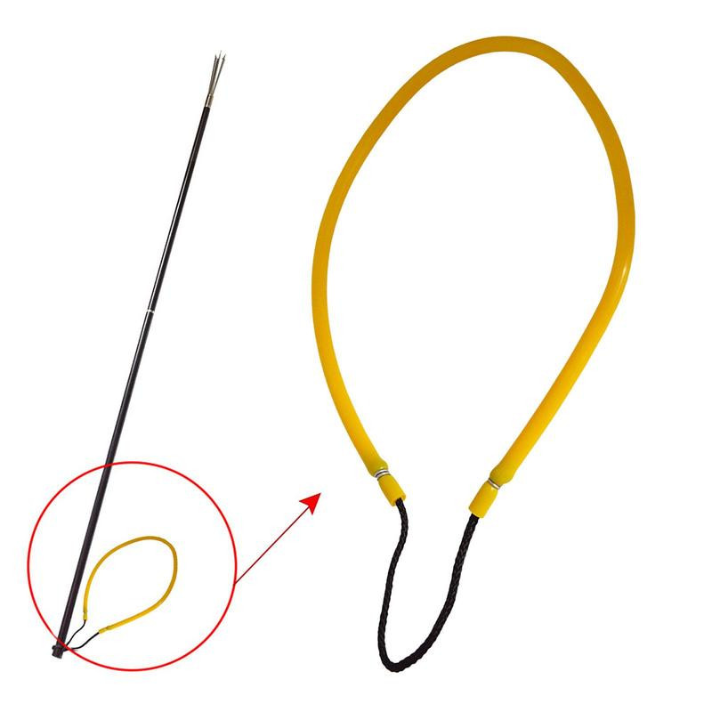 Lándzsás pántok Lándzsás gumiszalagok jó rugalmassággal Gumi horgász kézi rúd lándzsa heveder Erőteljes horgászeszköz horgászathoz