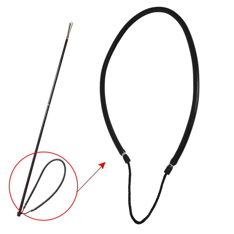 Lándzsás pántok Lándzsás gumiszalagok jó rugalmassággal Gumi horgász kézi rúd lándzsa heveder Erőteljes horgászeszköz horgászathoz