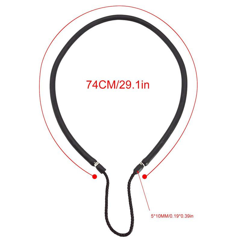 Lándzsás pántok Lándzsás gumiszalagok jó rugalmassággal Gumi horgász kézi rúd lándzsa heveder Erőteljes horgászeszköz horgászathoz