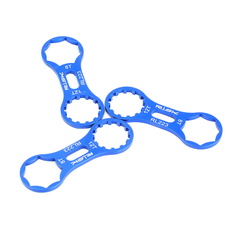 Rizikos MTB dviračio šakės veržliaraktis dviračio priekinės šakės remonto įrankiai, skirti Suntour XCR XCT XCM RST 8/12T priekinės šakės nuėmimo įrankis