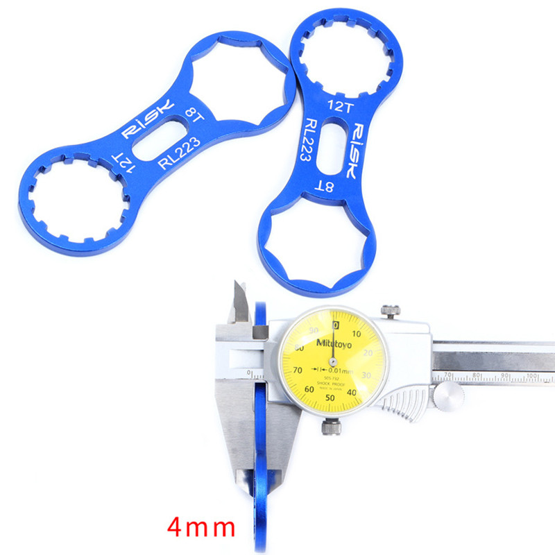 Rizikos MTB dviračio šakės veržliaraktis dviračio priekinės šakės remonto įrankiai, skirti Suntour XCR XCT XCM RST 8/12T priekinės šakės nuėmimo įrankis