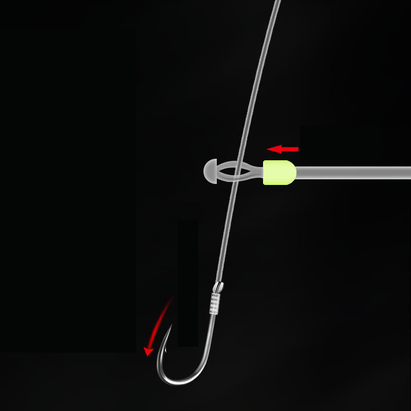 5 tk/ silikoonist topeltkonksuga kalakonks, fikseeritud vahemaa jaotur kalanööri eraldaja kahepealine mähkimisvastased oad