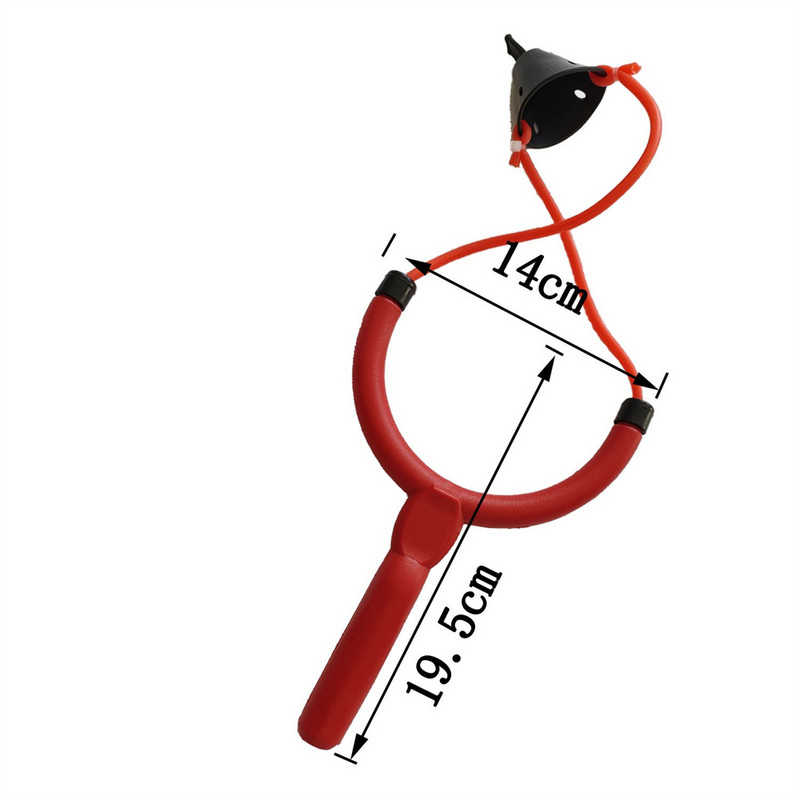 Συσκευή ένθεσης Slingshot Συσκευή τροφοδοσίας δολώματος Slingshot Shot Carp Fishing Bait Thrower εργαλεία αλιείας