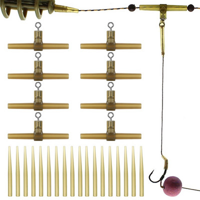 Риболов на шаран против заплитане гума за смяна на въртяща се опашка гума за шаранско въже за въдица за коси Аксесоари за риболовни принадлежности