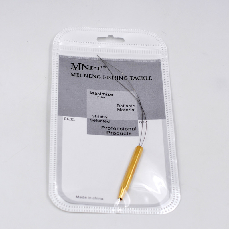 MNFT 1TK messingist pooli niit Kärbsepüügi sidumisniit poolhaakeseadisega tööriist Kärbsepüügi vigade sidumisriistad