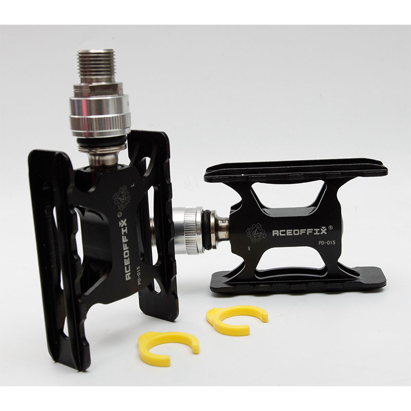 Aceoffix Brompton Bike Ultralight pedaali kiirvabastusega adapterid Brompton MKS ezy pedaalidele MTB maanteeratta universaalsele