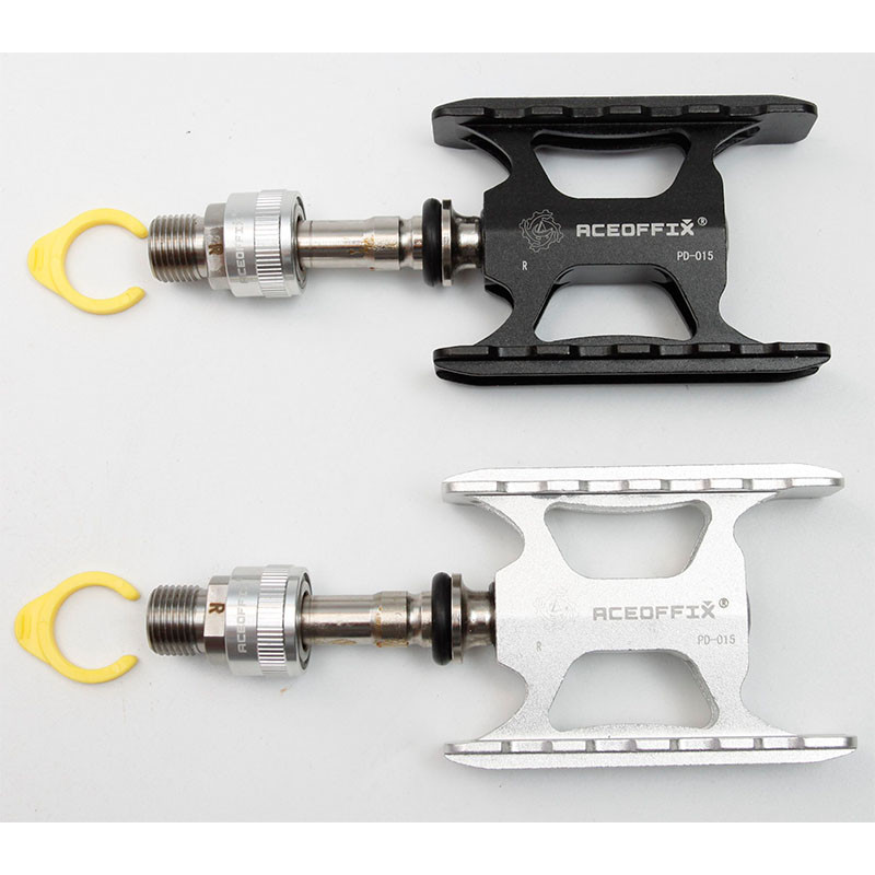 Aceoffix Brompton Bike Ultralight pedaali kiirvabastusega adapterid Brompton MKS ezy pedaalidele MTB maanteeratta universaalsele