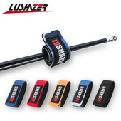 2 τεμ./παρτίδα LUSHAZER Fishing Rod Tie Magic Fishing Tool Καλάμι Ιμάντας καλάμι καλωδίου Ζώνη δέσιμο καλάμι για ψάρεμα Αξεσουάρ Ζαρτιέρες