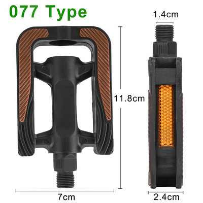 WEST BIKING ülikerged jalgratta nailonist pedaalid MTB maanteejalgrattapedaalid Libisemisvastased pedaalid jalgrattasõidu ohutushoiatusega rattahelkuritega