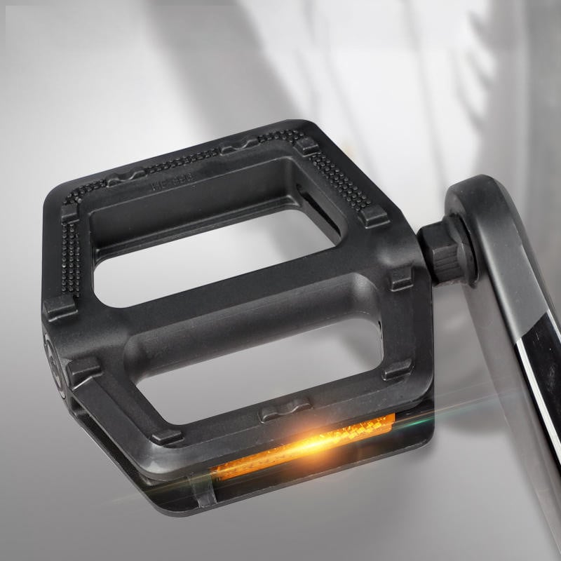 WEST BIKING ülikerged jalgratta nailonist pedaalid MTB maanteejalgrattapedaalid Libisemisvastased pedaalid jalgrattasõidu ohutushoiatusega rattahelkuritega