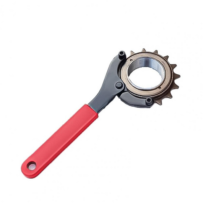 Cheie de reparare biciclete Mountain Bike Fix-Gearankset Arbore Volan Blocare Inel Demontare Cheie Instrument de îndepărtare a suportului inferior