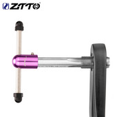 ZTTO jalgratta T-käepideme ümberpööratav ühe kraaniga mutrivõti pedaal kruvikeeraja kraan vända Keermestamise tööriist parandustööriist alumiiniumsulamist