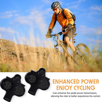 Αξεσουάρ Calas Self-locking Mountain Bike Pedal Cleat Flat SPD Cleats Mtb Cycling Pedal Riding Ποδήλατο Παπούτσια με κλιπ νάρθηκα