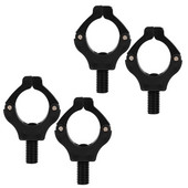 4 бр. Външни щипки Издръжливи пръчки Поставка Найлонова стойка Практична стойка с магнит за шаран Риболовна въдица Дръжка за хващане Държач за под